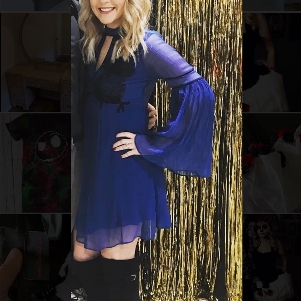 Free people long sleeve dress